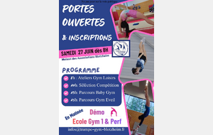 Porte ouverte / inscription 2026/2027