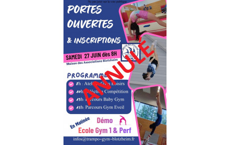 Porte ouverte / inscription 2026/2027